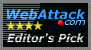 Rated 4 stars at WebAttack.com
