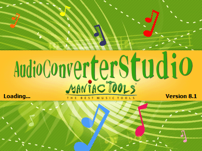 AudioConverter Studio splash