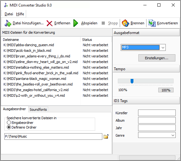 MIDI Converter Studio