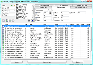 mp3Tag Pro - generate ID3 tags