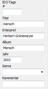 ID3 Tag in MP3/WAV Joiner