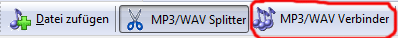 Auf MP3/WAV Joiner umschalten