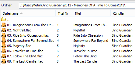 FLAC Tags