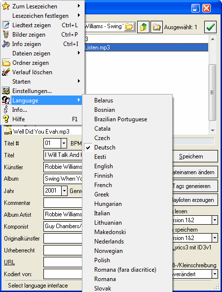 Interfacesprache