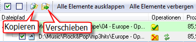 Doppelte Dateien kopieren oder verschieben